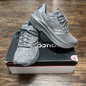 Saucony Echelon 9 Running Shoes Womens Sz 5.5 Asphalt Sneakers New with Box $150